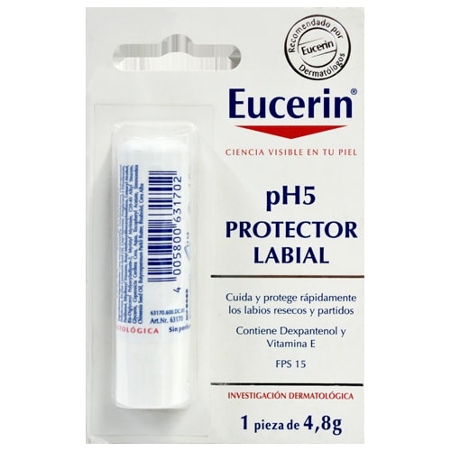 PROTECTOR LABIAL PH5 EUCERIN P/SENS 4.8 G
