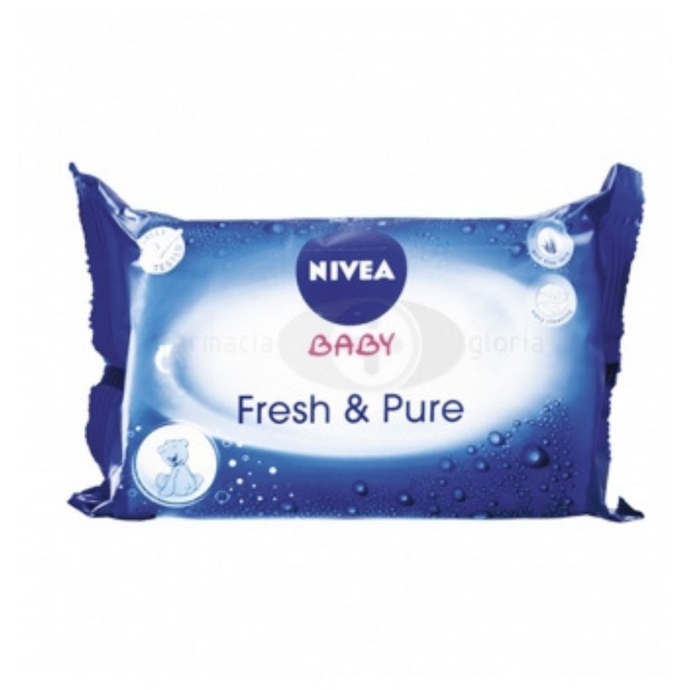 Toallas Humedas Nivea Baby Pure Con 63