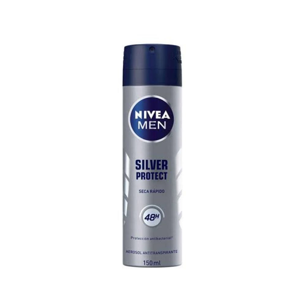 DESODORANTE NIVEA SILVER PROTECTOR SPRAY 150 MLN