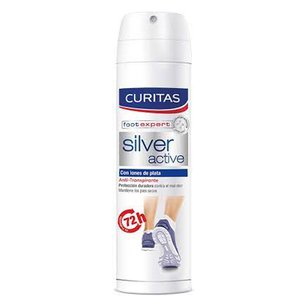 DESODORANTE CURITAS SILVER P/PIES 150 ML