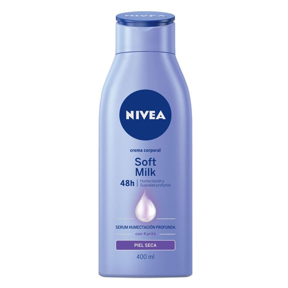 CREMA NIVEA B SOFT MILK 400 ML 568