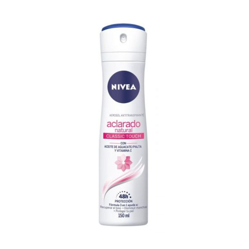 Desodorante Nivea Aclarado-Natural Spray 150 Ml