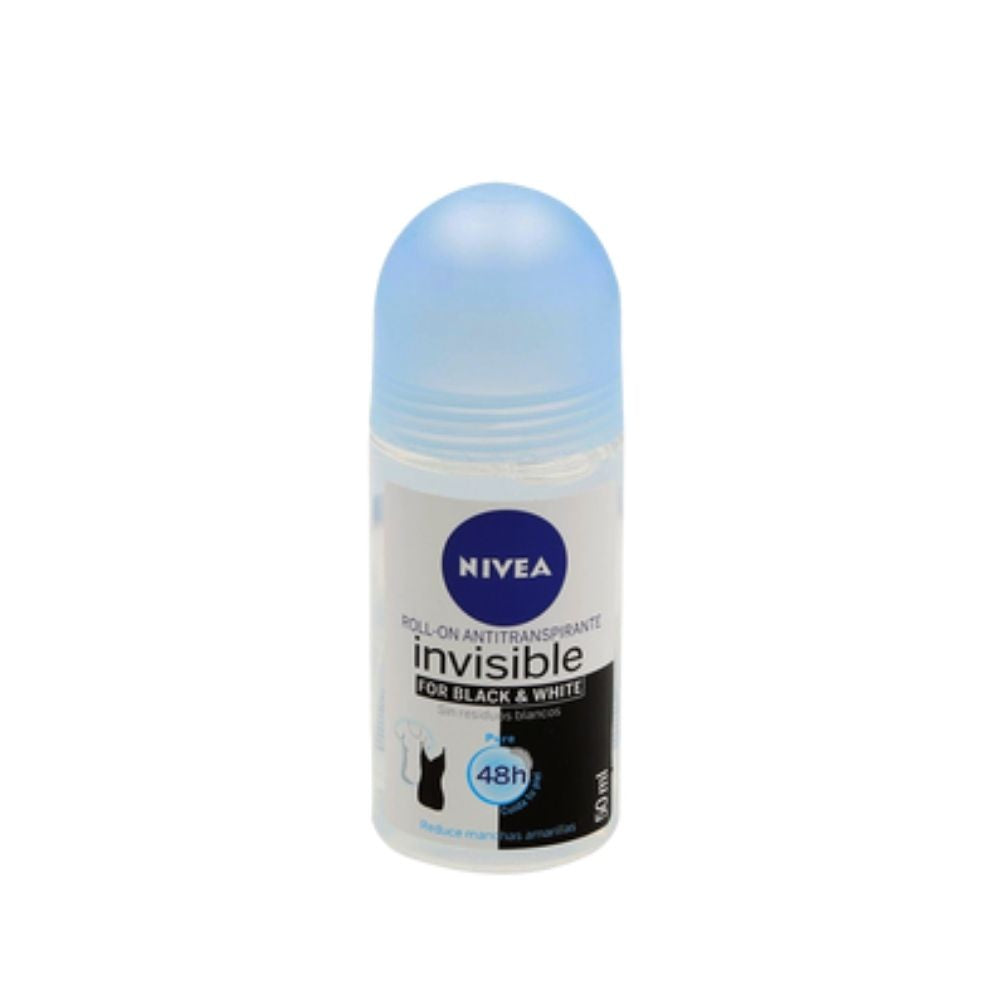 DESODORANTE NIVEA PURE INVIS R-ON 50 ML