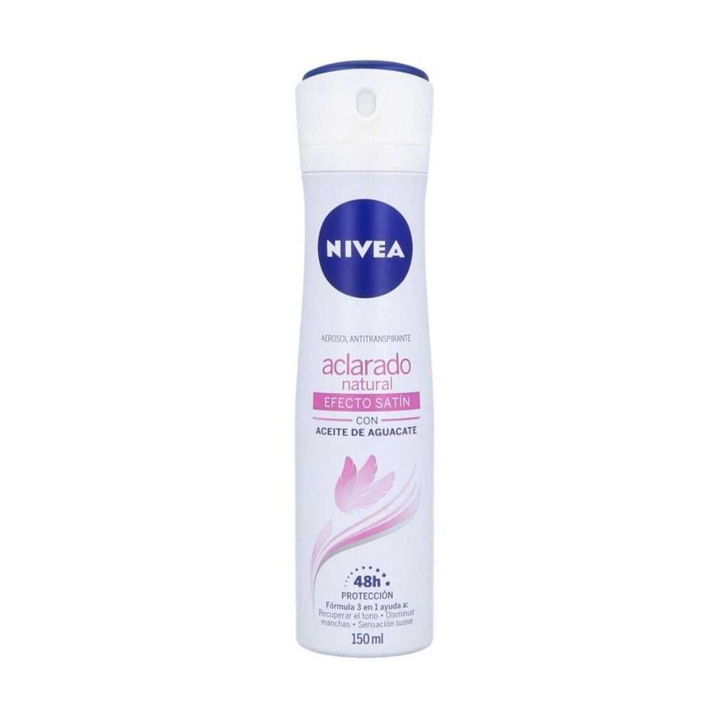 Desodorante Nivea Aclarado Satin Spray 150 Ml