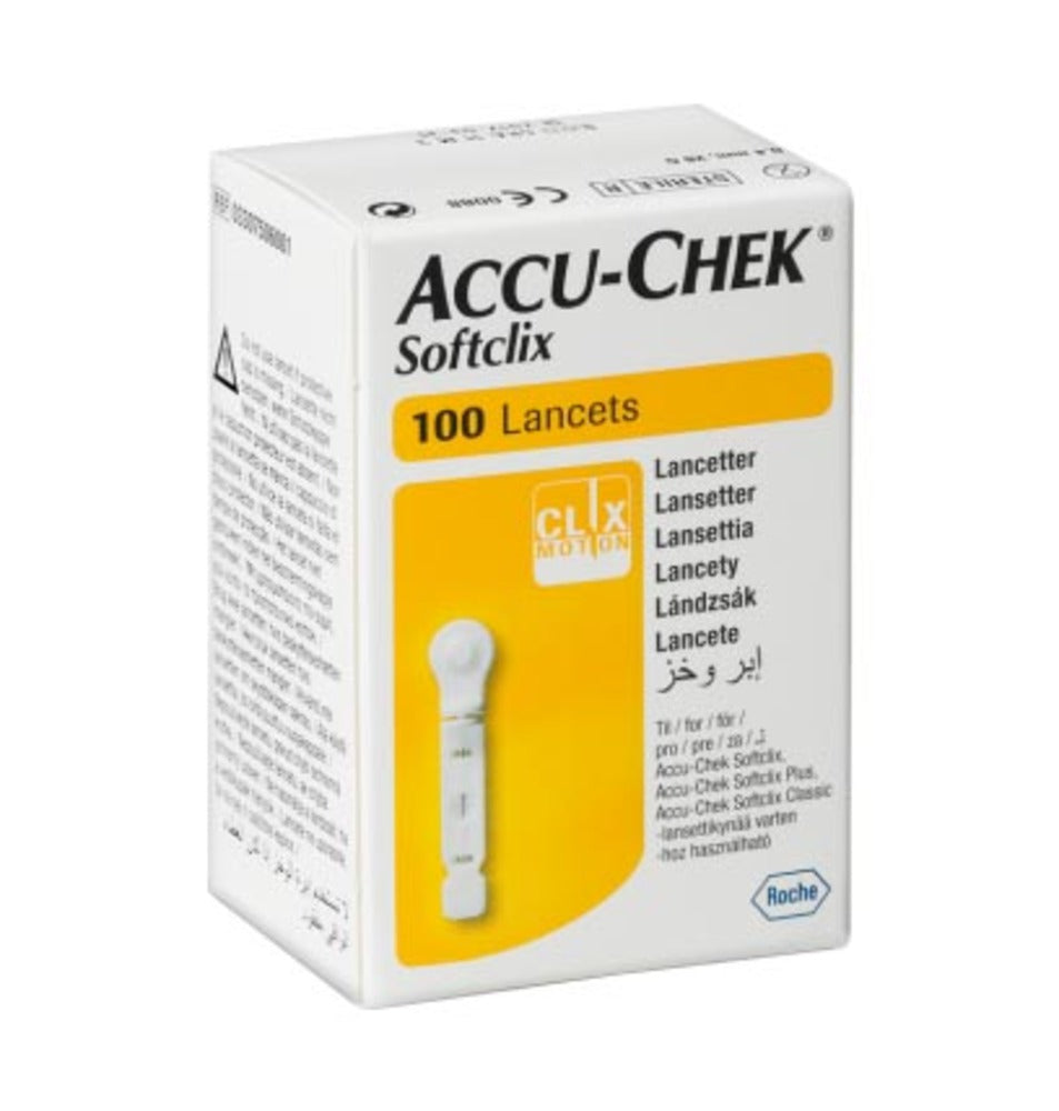Accu-Chek Softclix Lancetas Con 100 Piezas