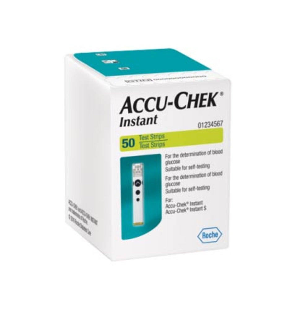 ACCU-CHEK INSTANT TIRAS REACTIVAS CON 50