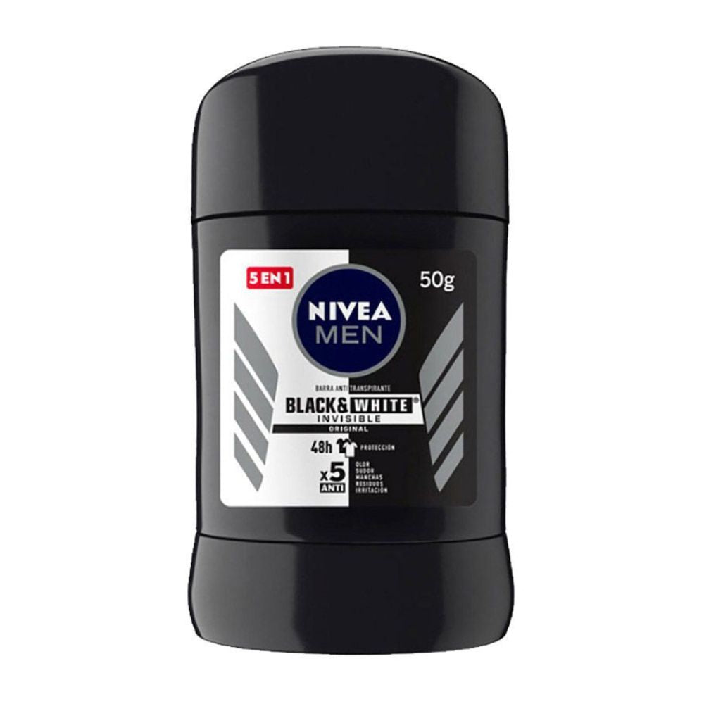 Desodorante Nivea Men Invisible B W Stick 50 Gramos