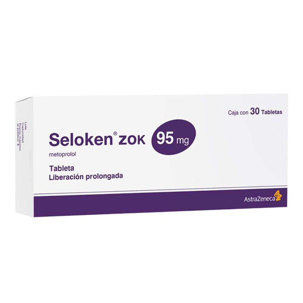 Seloken Zok Lp 95 Mg Con 30 Tabletas 