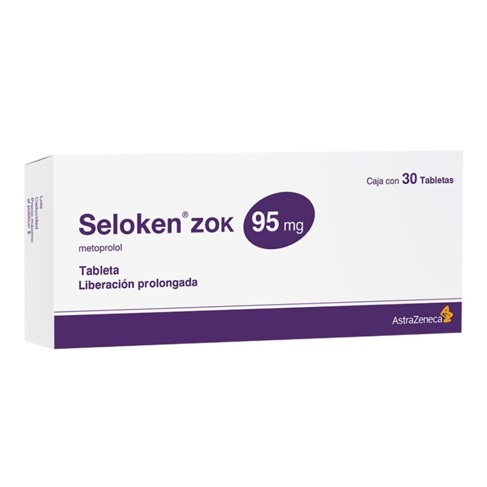 Seloken Zok Lp 95 Mg Con 30 Tabletas