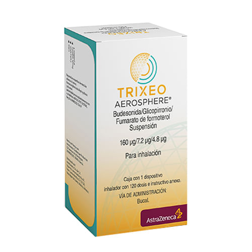 Trixeo 160/7.2/4.8Ug Suspension Para Inhalador