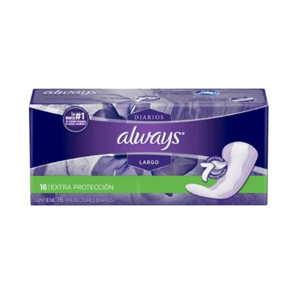 PANTY PROTECTOR ALWAYS DUAL/LGO