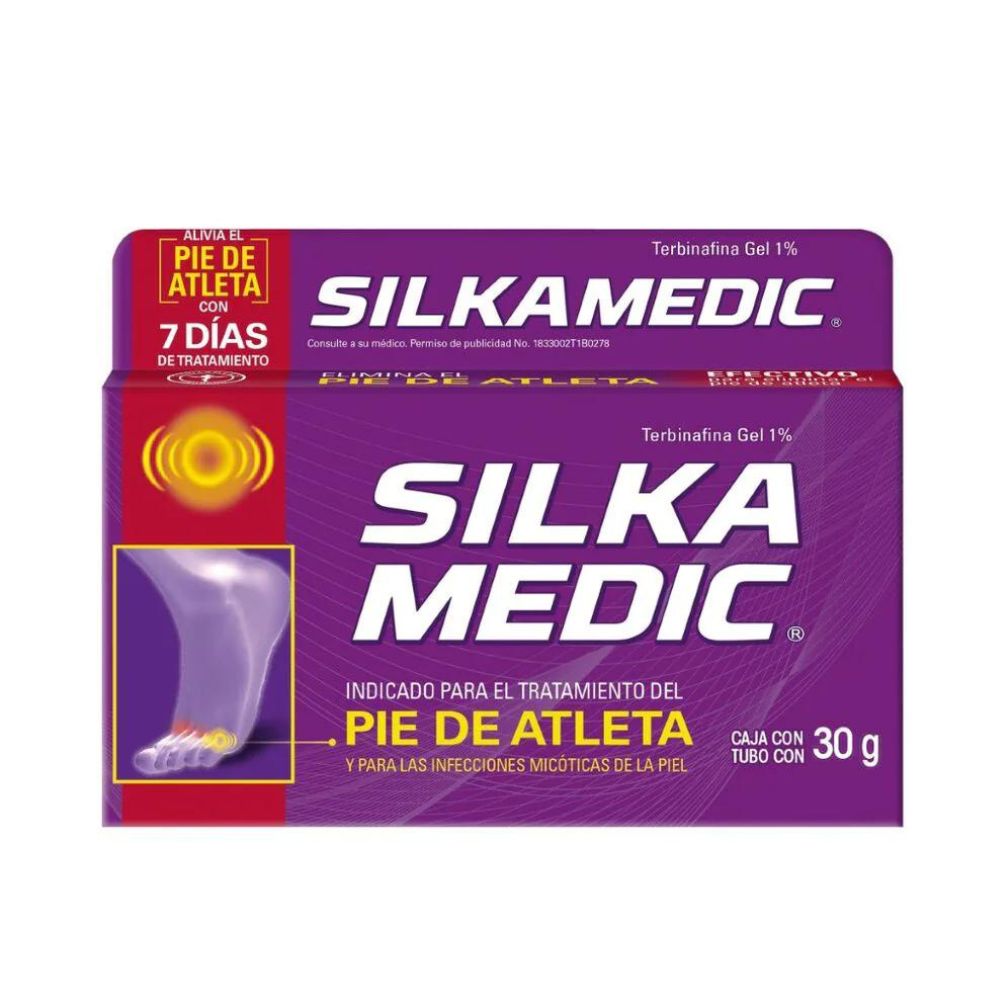 Silkamedic Para Pie De Atleta Gel 30 G