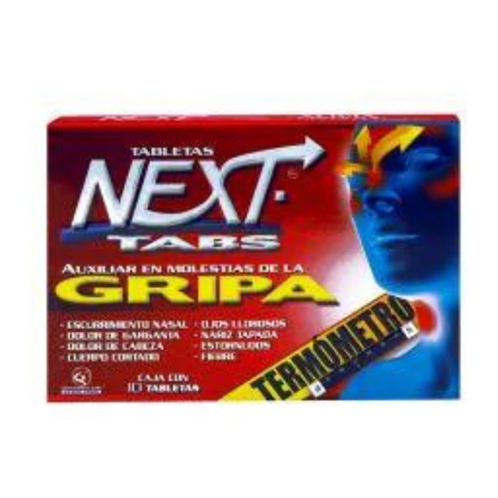 Next-Tabs 500/25/5/4 Mg Con 10 Tabletas