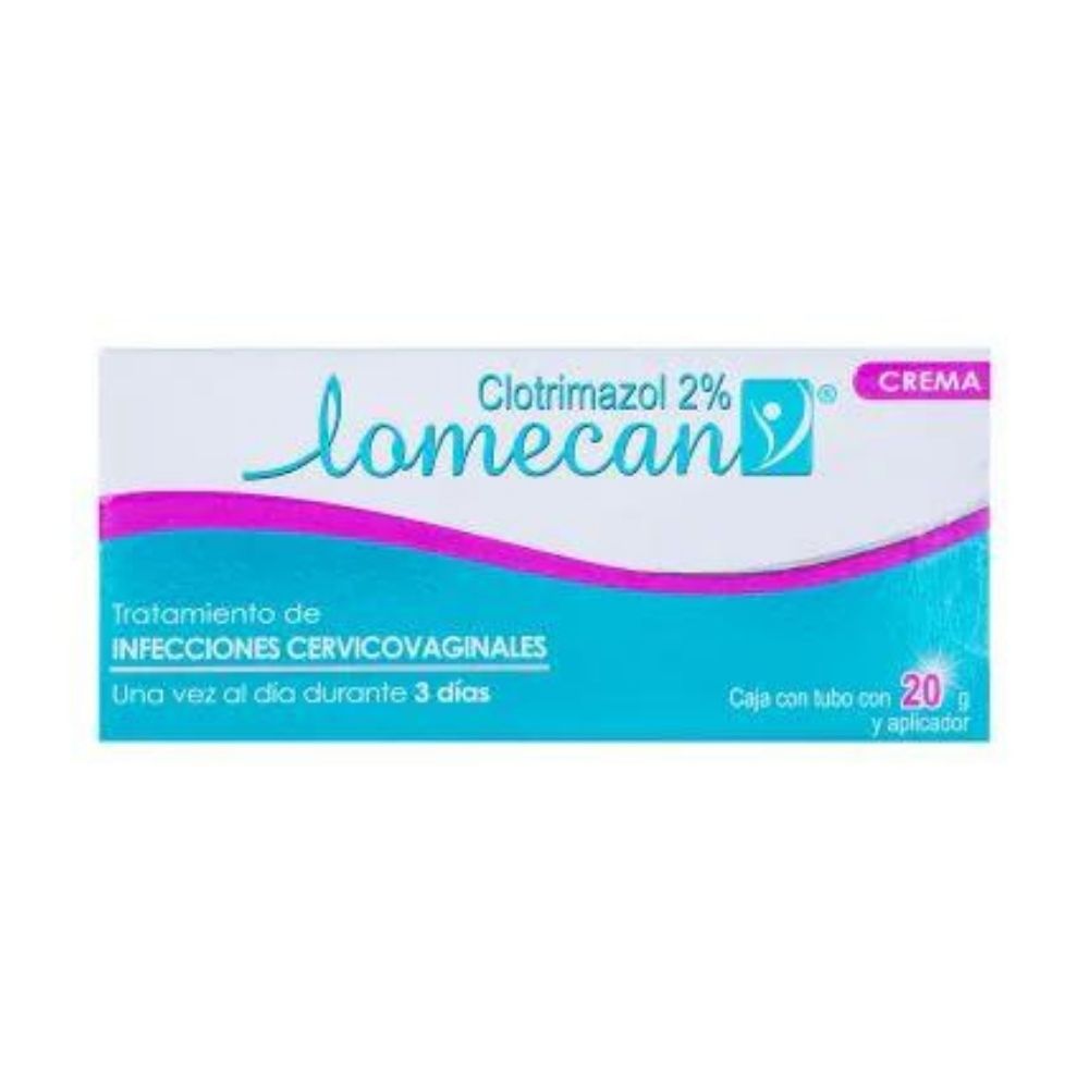 Lomecan-V Crema Vaginal Tubo 20 G