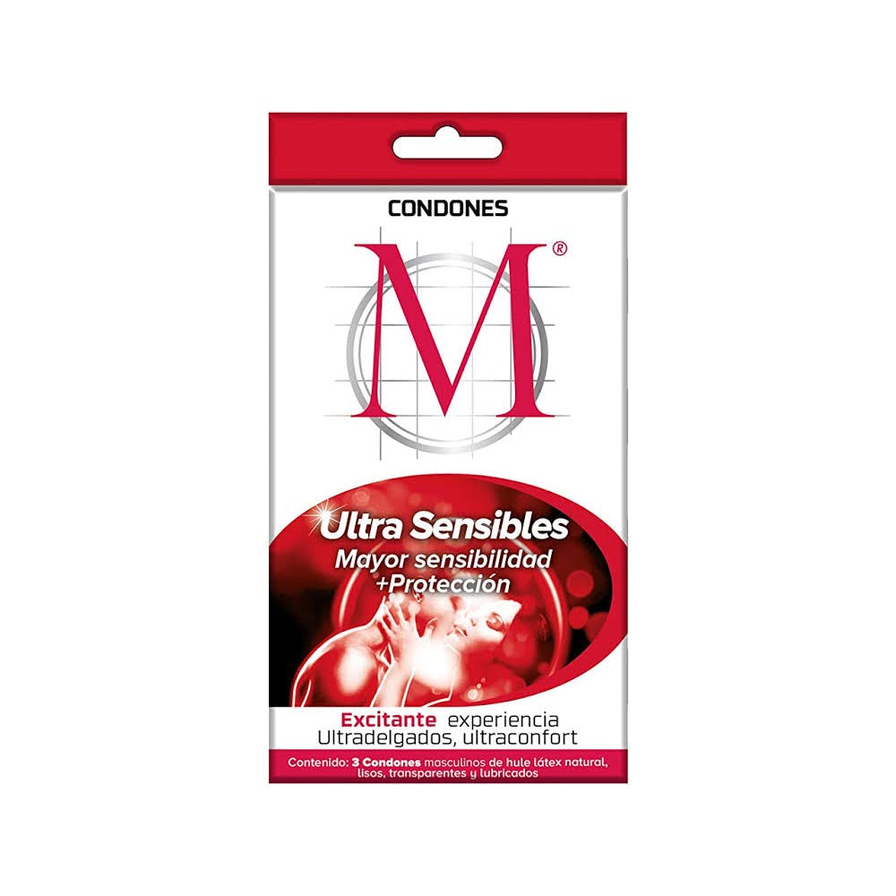 PRESERVATIVO M-FORCE ULTRA SENS CON 3