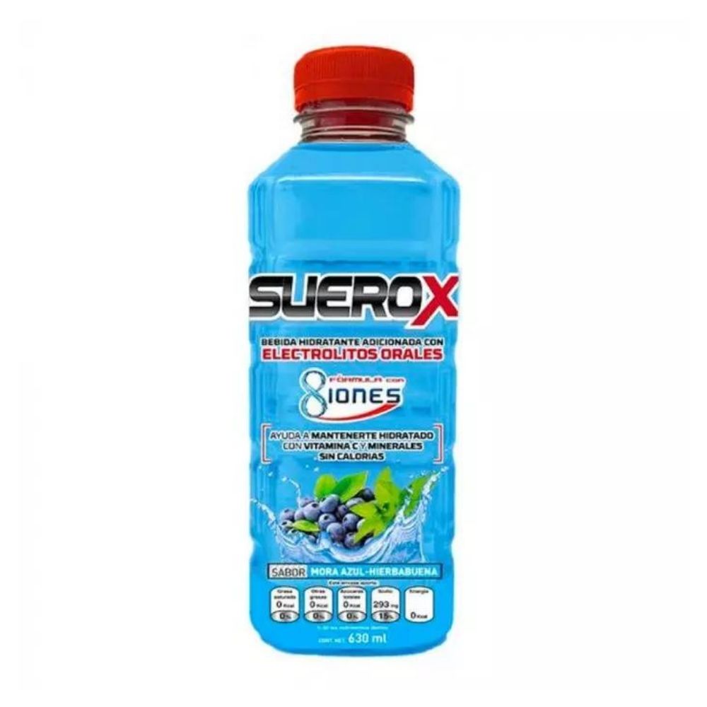 SUEROX 8IONES MORAAZUL-HIERB 630 ML