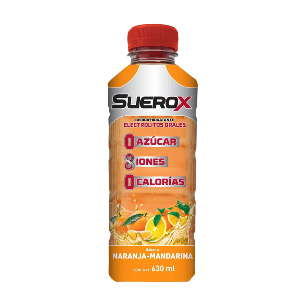SUEROX 8IONES NARANJA-MAND 630 ML