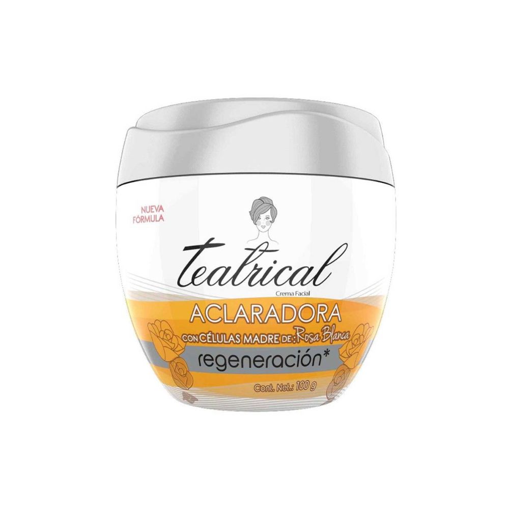 Crema Teatrical Celulas Madre Ultra Aclaradora 100 G