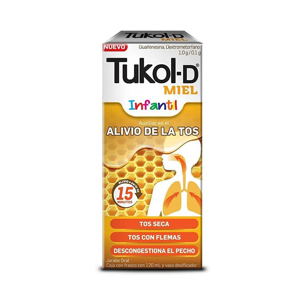 Tukol-D Infantil Miel Jarabe 120 Ml