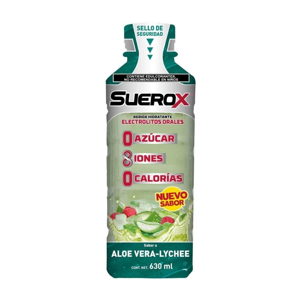 SUEROX 8IONES ALOE-LYCHEE 630 ML
