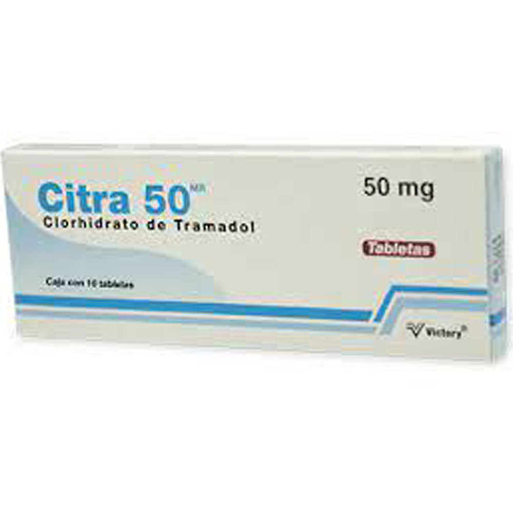 CITRA (TRAMADOL) 50 MG CON 10 TABLETAS