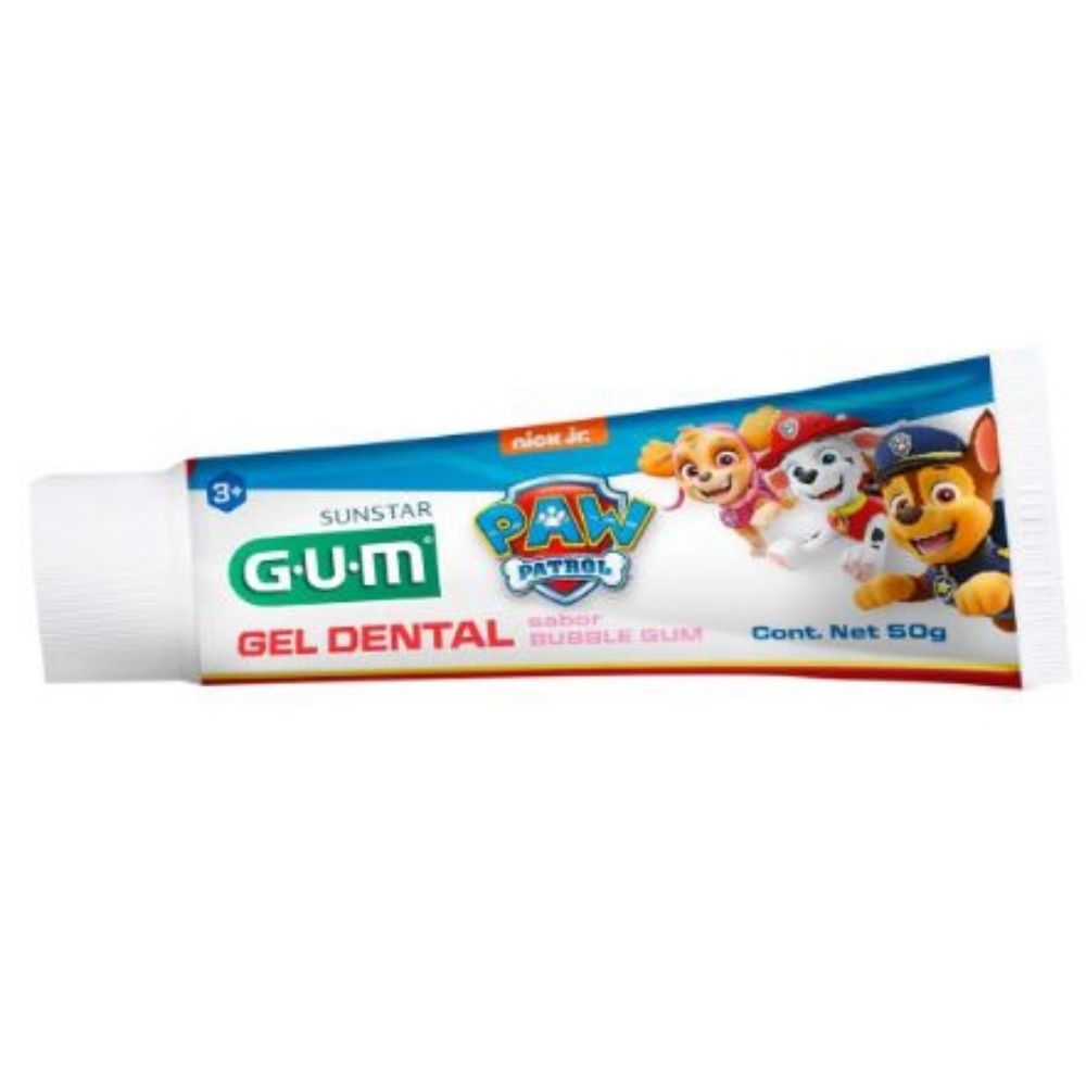Gel Dental Gum Paw Patrow Bubble 50 G 