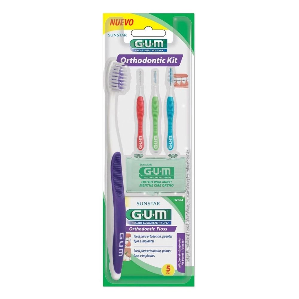 Kit De Ortodoncia Gum Con 6 Piezas