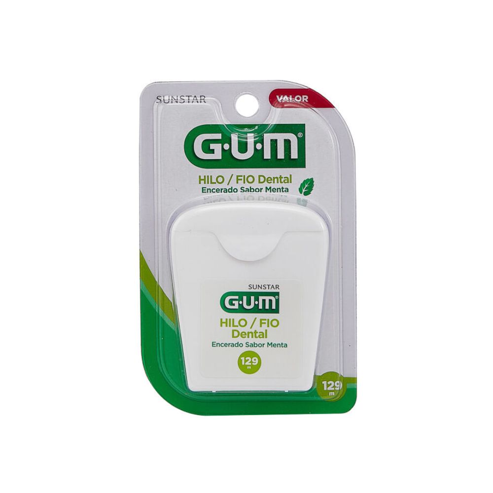 HILO DENTAL GUM 128 M ENCERADO MENTA