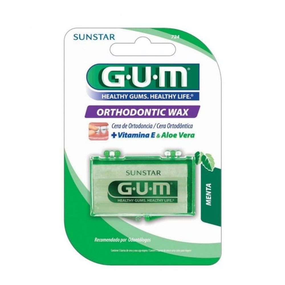 Cera Dental Gum Para Ortodoncia Con Menta