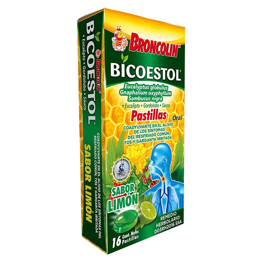 BRONCOLIN BICOESTOL LIMON CON 16