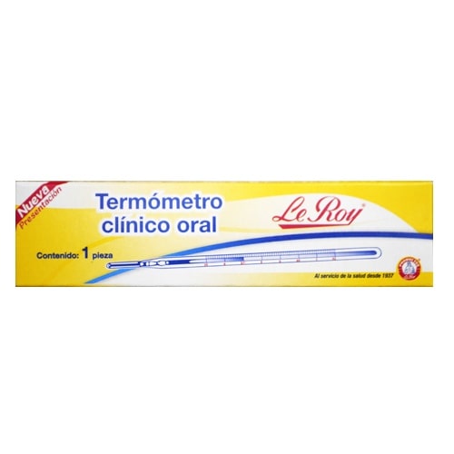 TERMOMETRO CLINICO ORAL LE ROY