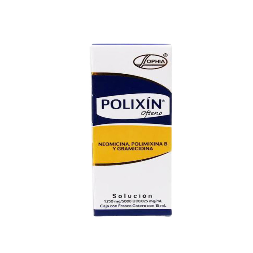 Polixin Ofteno Gotas 15 Ml