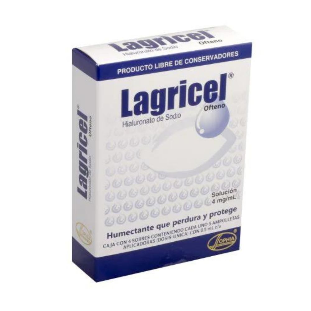 Lagricel Ofteno 4 Mg 20 Dosis