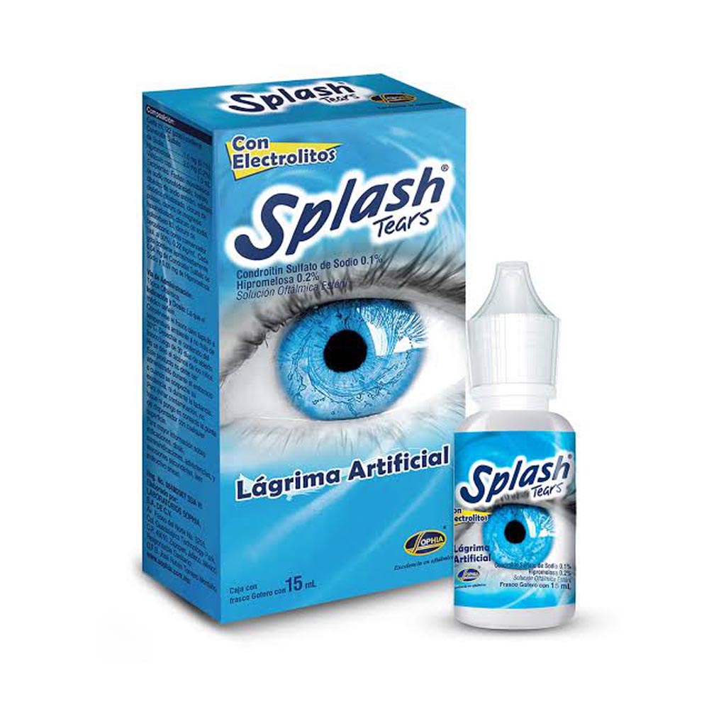 Splash Tears 211 Mg Solucion Gotas 15 Ml
