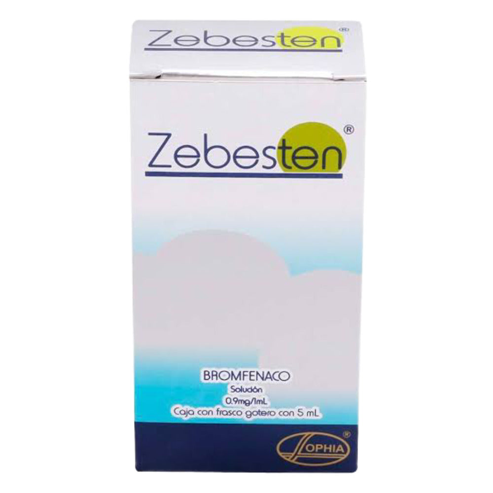 ZEBESTEN 0.9 MG 1 ML SOLUCIÓN GOTAS 5 M