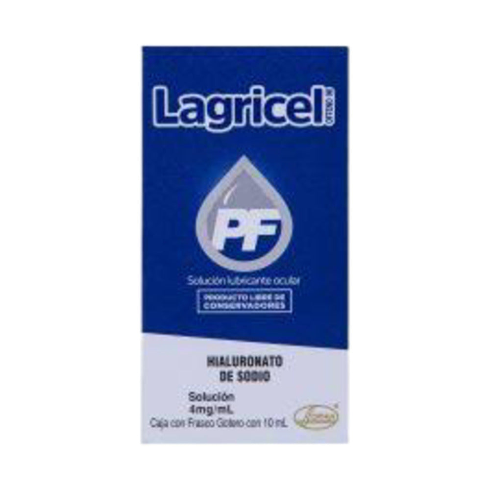 Lagricel Pf Ofteno 4 Mg Frasco 10 Ml