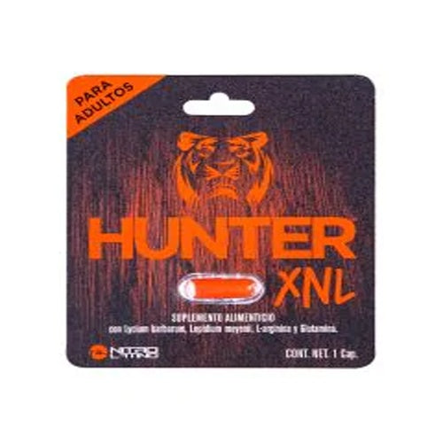 Hunter Xnl 500 Mg Suplemento Alimenticio Capsula Con 1