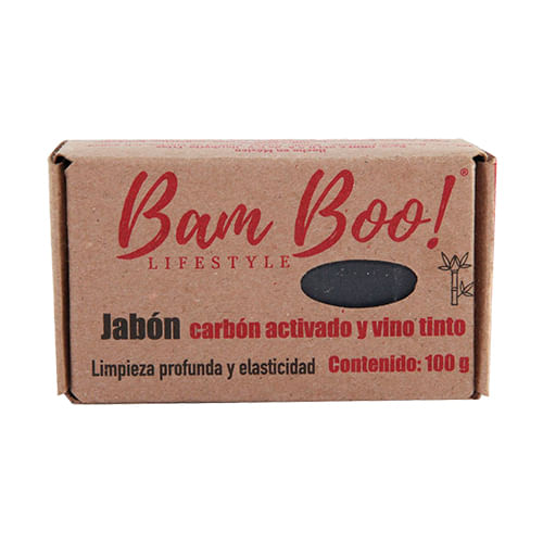 Jabon Bam Boo Lif Carbon Activo  V-T 100 Gramos