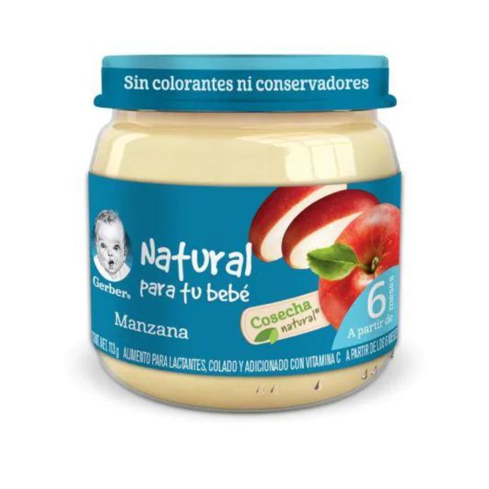 Gerber Papilla Segunda Etapa Manzana 113 G