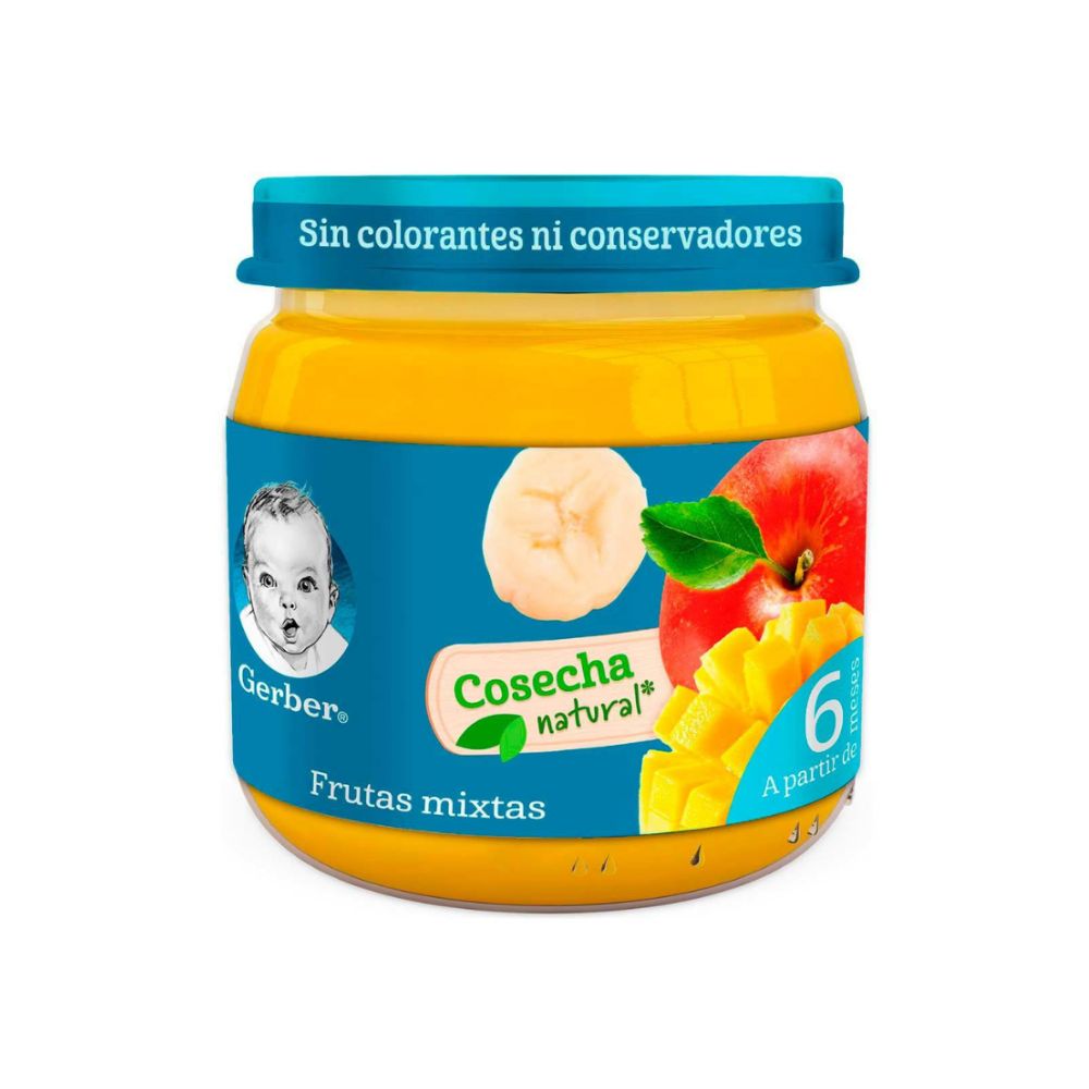 Gerber Papilla Segunda Etapa Frutas Mixtas 113 G