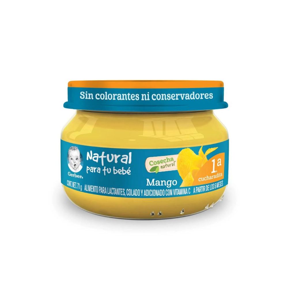 Gerber Papilla Segunda Etapa De Mango 113 G