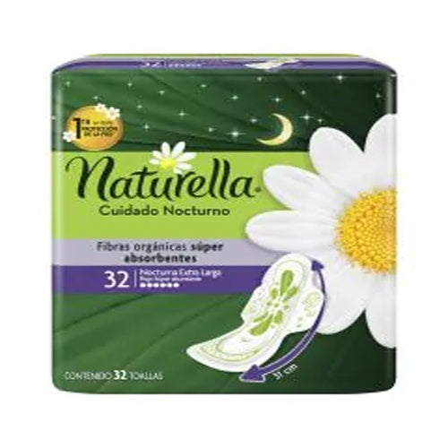 TOALLAS SANITARIAS NATUR NOC EXT-LARG CON 32