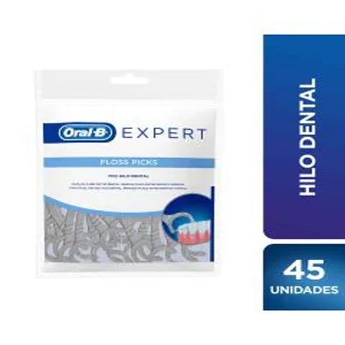 HILO DENTAL ORAL-B EXP FLOSS CON 45