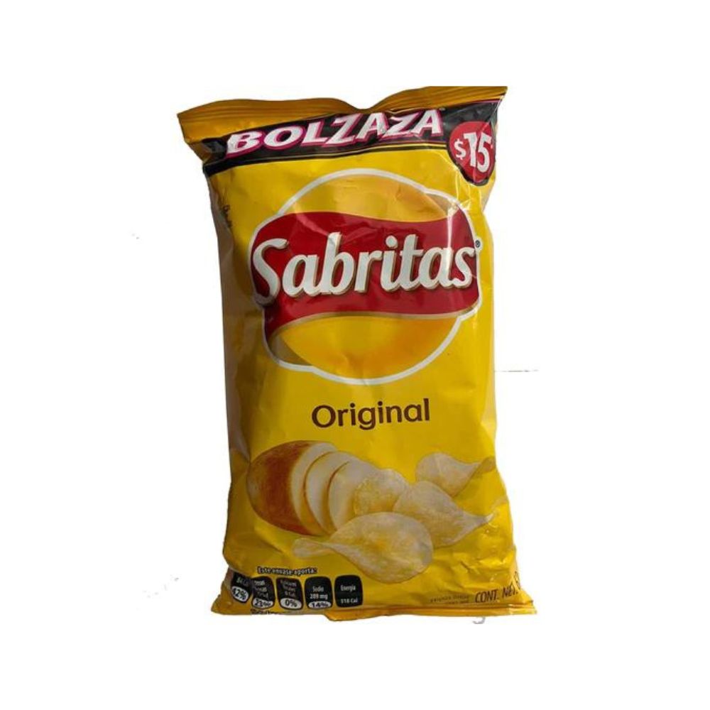 PAPAS SABRITAS BOLZAZA 68 G