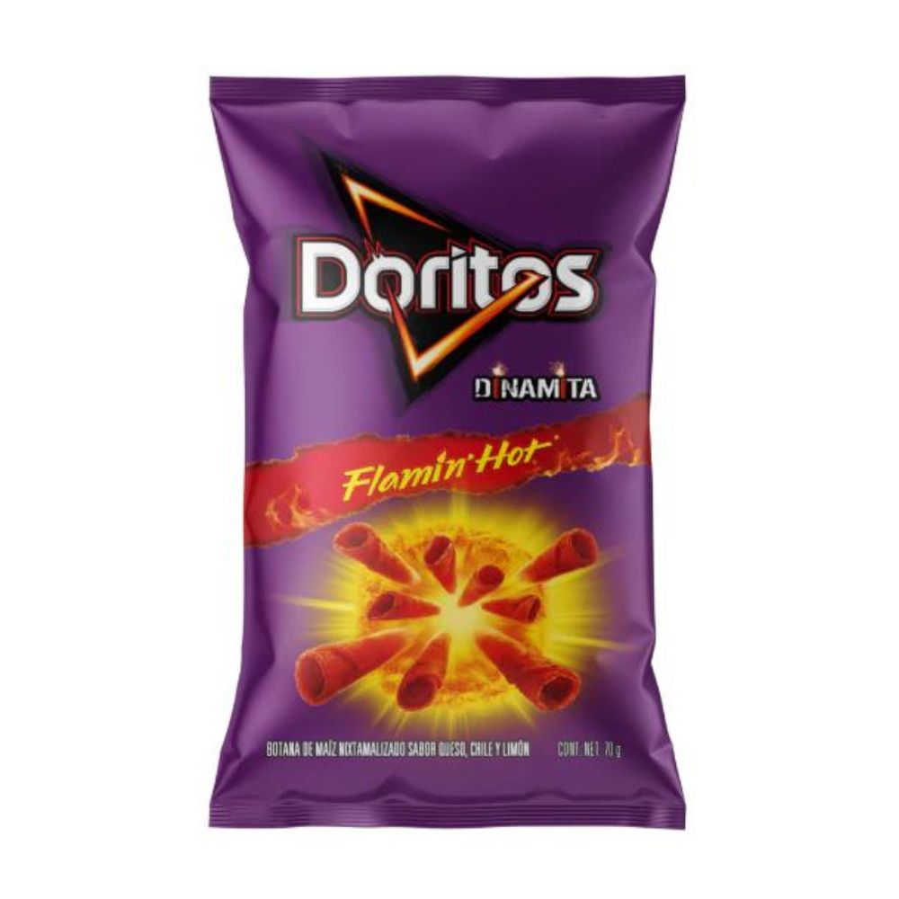 DORITOS DINAMITA FLAMIN HOT 70 G