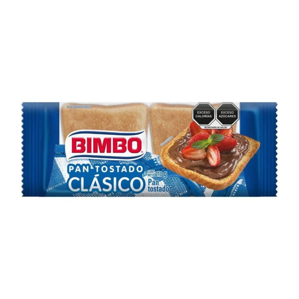 Pan Tostado 210 Gramos Bimbo Todos