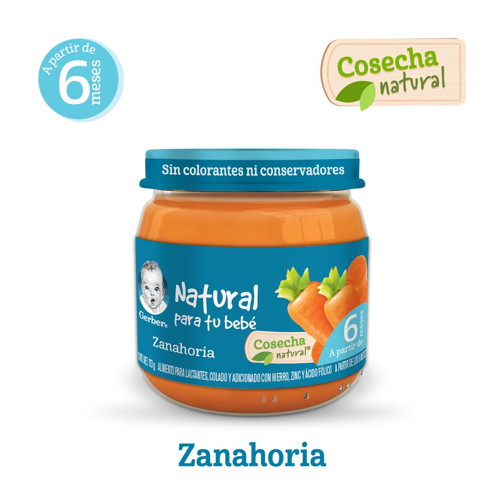 Gerber 2Da Etapa Zanahoria 113 Gramos