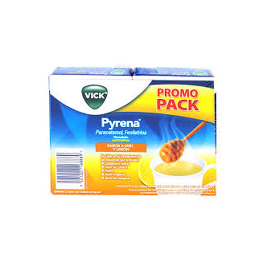 Vick Pyrena Miel-Limon Granulado 5Gramos Sobres 1+1