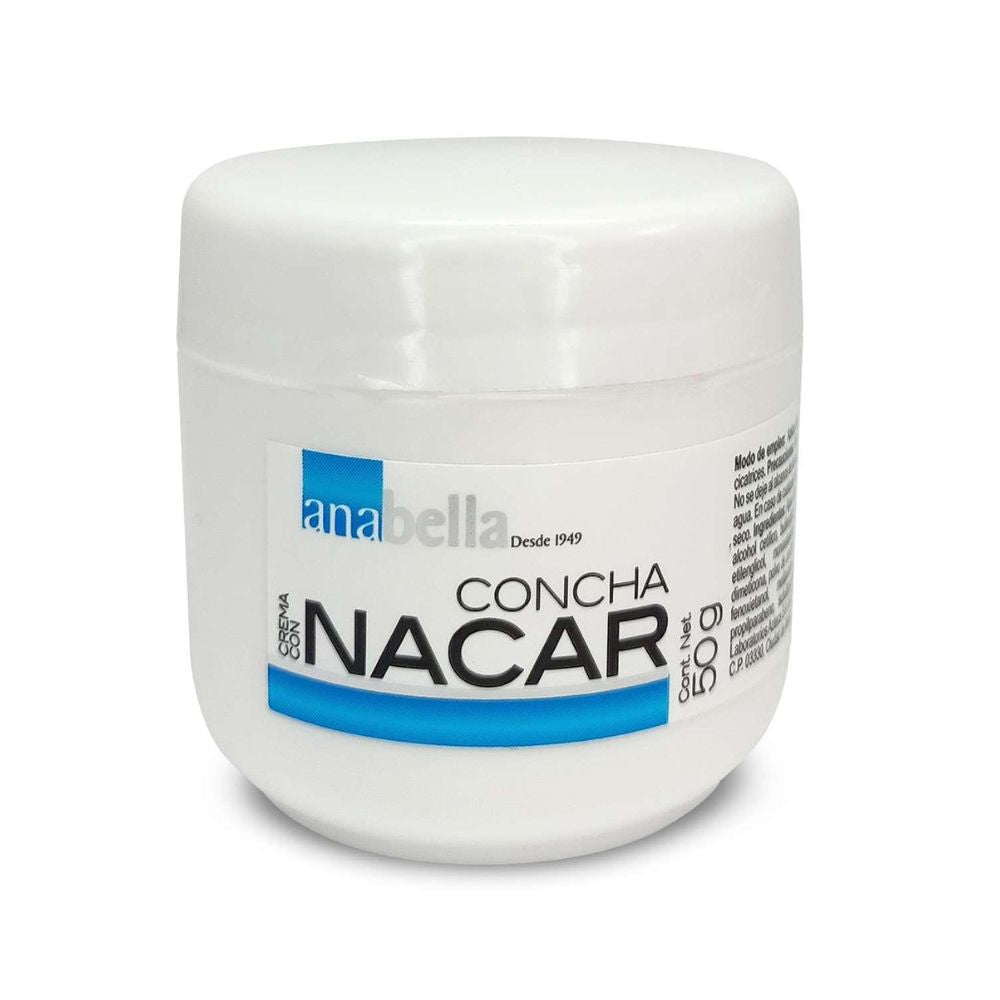 Crema Concha Nacar Anabella 50 Gramos