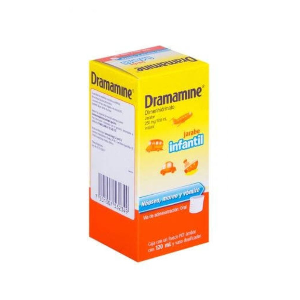 DRAMAMINE 250 MG JARABE 120 ML